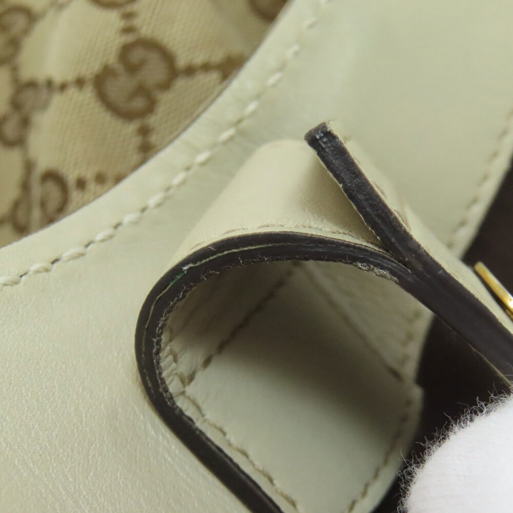 GUCCI Brown Canvas Tote Bag - Picture 13 of 16